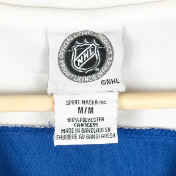 Vancouver Canucks Jersey Mens Medium Burrows 14 Signed Blue Green NHL Hockey - Picture 7 of 7